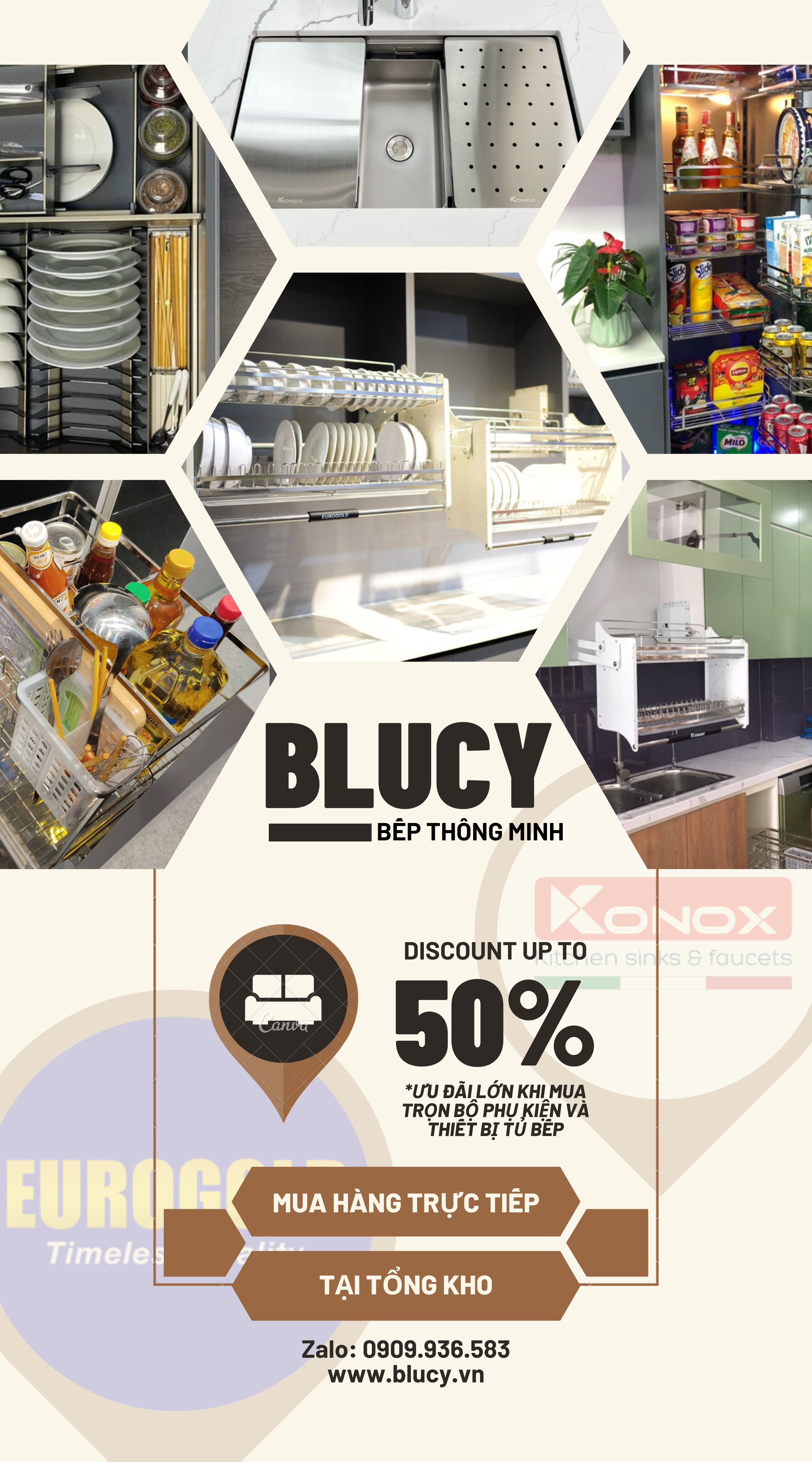 Phụ kiện nhà bếp Blucy